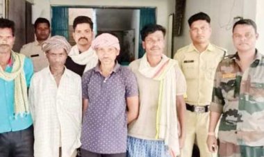 पशुओं की तस्करी, 5 आरोपी गिरफ्तार