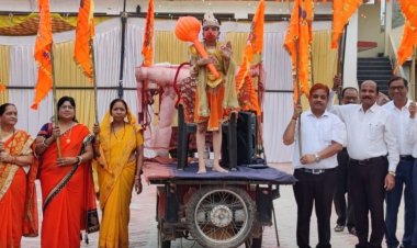 परमेश्वरी भवन प्रगति नगर में हनुमान जन्मोत्सव  धूमधाम से सम्पन्न 