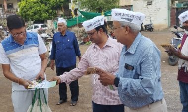 देश के संविधान को बचाने वालो का साथ दें: घनश्याम सोनी