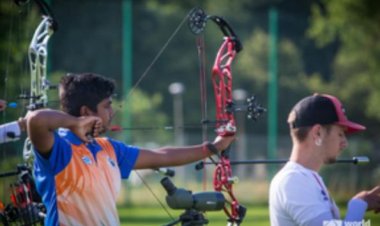 प्रियांश ने पुरुषों की व्यक्तिगत कंपाउंड स्पर्धा में रजत पदक जीता
