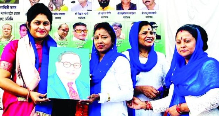 बाबा साहेब जयंती भव्य बाईक रैली में जुटी शहर की सैकड़ों महिलाएं, संविधान का बताया महत्व