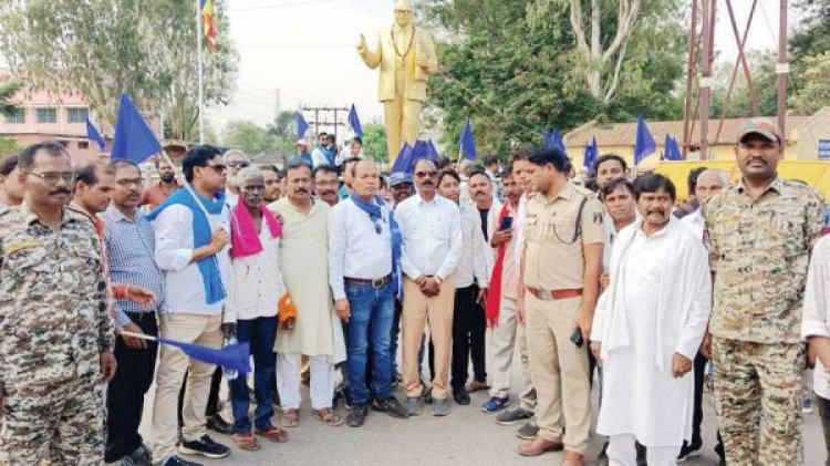 डॉ. अंबेडकर की जयंती हर्षोल्लास के साथ मनाई