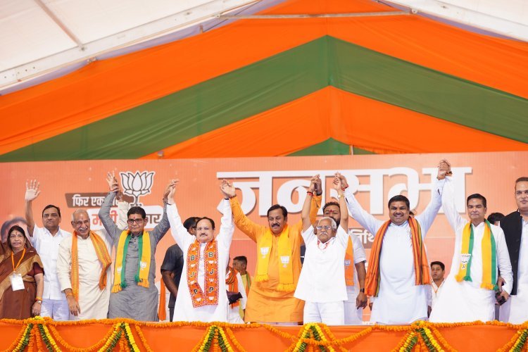 भाजपा प्रत्याशी को रिकॉर्ड मतों से जीत दिलाने  विधायक गजेंद्र ने राष्ट्रीय अध्यक्ष को किया आशवस्त