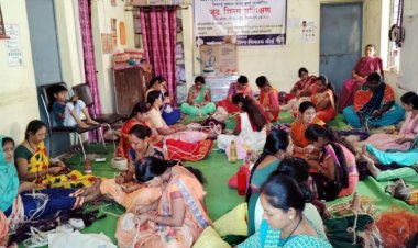 जूट से महिलाएं बन रही हैं आत्मनिर्भर, बना रही है एक से बढ़कर एक सामान