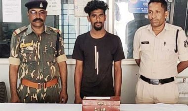 चोरी का आरोपी पकड़ाया