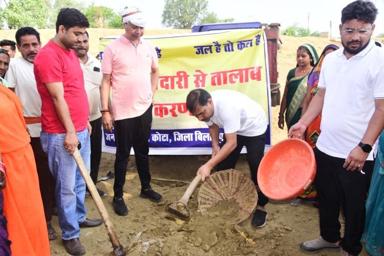 जनभागीदारी से जिले में शुरु हुआ तालाबों का गहरीकरण अभियान