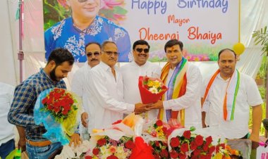 महापौर धीरज बाकलीवाल को जन्मदिन पर लगा बधाईयों का तांता