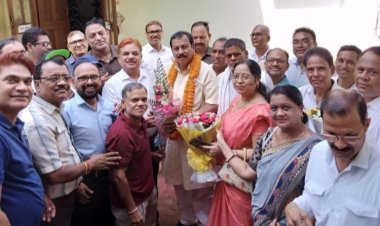 देवांगन जन कल्याण समिति भिलाई ने सांसद विजय बघेल को दुबारा सांसद निर्वाचित होने पर दी बधाई 