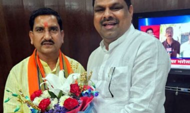 तोखन साहू के केंद्रीय राज्यमंत्री बनने पर विधायक गजेंद्र ने दी बधाई