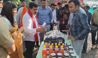 उप मुख्यमंत्री विजय शर्मा ने मिलेट कैफे का किया अवलोकन