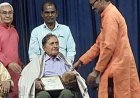 गुरुओं के पैर धोकर किया पूजन और लिया आशीर्वाद