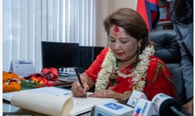 आरज़ू राणा देऊबा बनीं नेपाल की विदेश मंत्री, भारत के साथ सीमा विवाद पर क्या कहा?