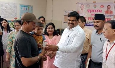 शिशु संरक्षण माह का विधायक गजेंद्र ने किया शुभारम्भ