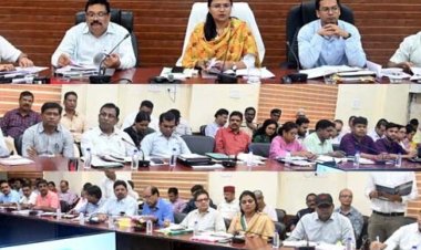 स्वच्छ भारत मिशन ओडीएफ प्लस मॉडल पर फोकस करें अधिकारी & कलेक्टर सुश्री चौधरी