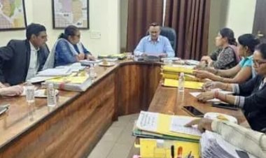 पुलिस महानिरीक्षक दुर्ग रेंज ने दोषमुक्ति के संबंध में समीक्षा की