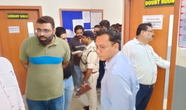 कलेक्टर द्वारा कोचिंग संस्थानों के निरीक्षण हेतु टीम गठित