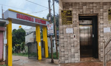 लापरवाही का नतीजा: दुर्ग में चौथे फ्लोर से अचानक नीचे गिरी लिफ्ट, चार लोग घायल; सोसायटी के लोगों का आरोपी