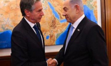 नेतन्याहू और ब्लिंकन ने यरूशलम में की 'निजी बैठक'