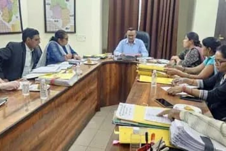 पुलिस महानिरीक्षक दुर्ग रेंज ने दोषमुक्ति के संबंध में समीक्षा की