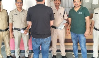 फरार आरोपी को पुलिस ने भोपाल से पकड़ा:लस्टिनेस चिटफंड घोटाला; ढाई करोड़ की संपत्ति सीज, 14 लोगों पर दर्ज है FIR