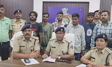 Durg: नशे का कारोबार करने वाले पांच आरोपियों को पुलिस ने किया गिरफ्तार, लाखों का हेरोइन बरामद