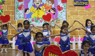 इंदौर के चोइथराम स्कूल में दादा-दादी दिवस पर इवेंट:बुजुर्गों ने विभिन्न गेम्स खेले, पहेलियों को सुलझाया और हास्य योग का आनंद लिया