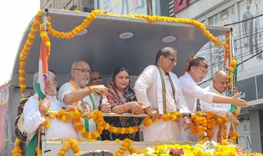 कांग्रेस की किसान न्याय यात्रा आज:फूलबाग से किसान ट्रैक्टर-ट्रॉली लेकर कलेक्ट्रेट जाएंगे, पुलिस फोर्स तैनात