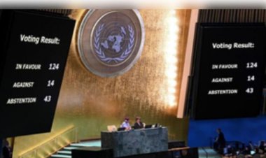 12 महीने के भीतर फिलिस्तीनी क्षेत्रों से हटे इजरायल: संयुक्त राष्ट्र महासभा