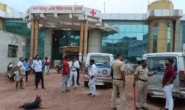 CG: नशे में धुत भाजपा नेता और समर्थकों ने अस्पताल में की तोड़फोड़, नर्स स्टाफ से की गाली-गलौज