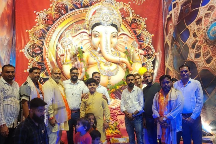 महाआरती और महा प्रसादी कार्यक्रम में शामिल हुए दुर्ग ग्रामीण विधायक ललित चंद्राकर 