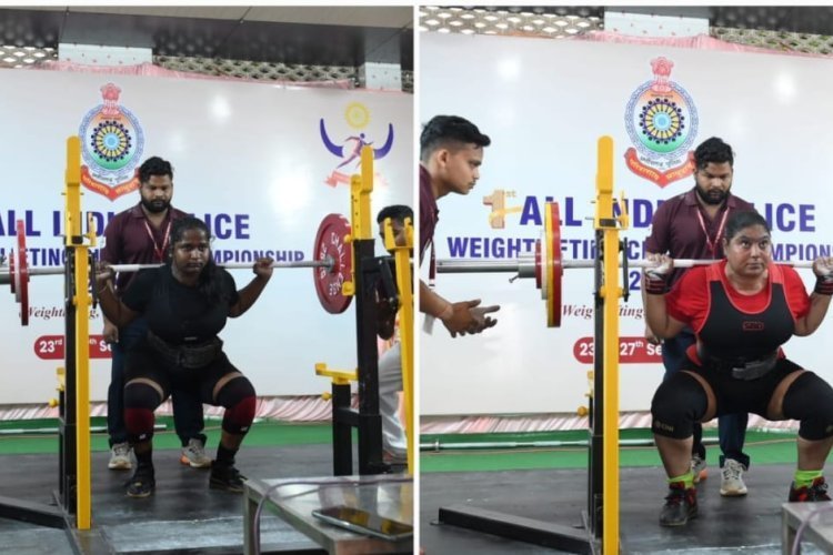 प्रथम अखिल भारतीय पुलिस वेटलिफ्टिंग क्लस्टर 2024&25: उत्तर प्रदेश पुलिस ने जीते कुल 16 मेडल, देशभर की पुलिस टीमों ने दिखाई दमखम