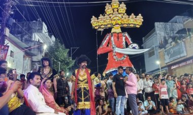 गया नगर में धूमधाम से मनाया गया दशहरा उत्सव रामलीला के साथ हुआ अहंकारी रावण का दहन