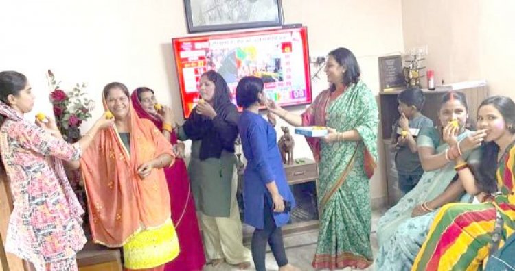 हरियाणा से भाजपा की जीत पर महिलाओं में खुशी की लहर-प्रज्ञा