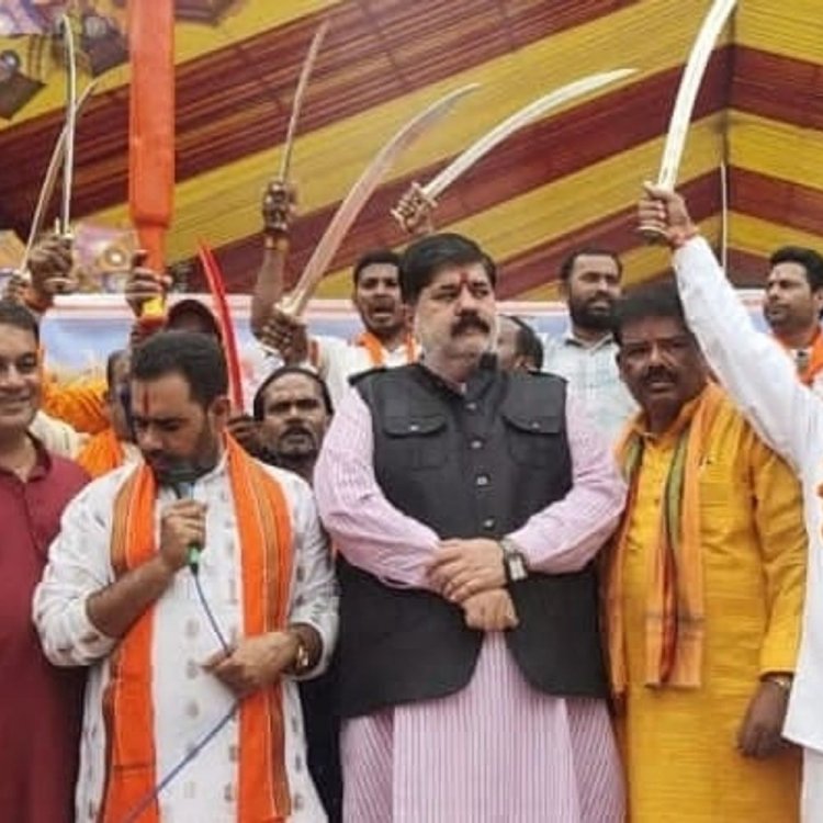 अंतरराष्ट्रीय हिंदू परिषद एवं जागृत हिंदू मंच का शस्त्र पूजन:हिन्दू समाज के हितों की रक्षा के लिए शास्त्र और शस्त्र दोनों रखें-डॉ. केसवानी