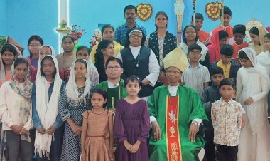 आर्चडायोसिस ऑफ़ भोपाल ने मनाया शिक्षा रविवार:समाज में ज्ञान और सेवा का महत्व किया स्पष्ट