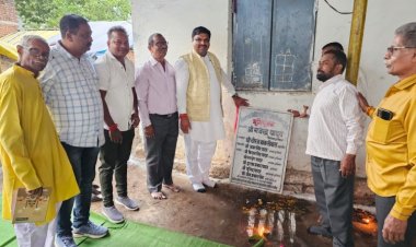 वार्ड 26 में मंगल भवन का होगा जीर्णोद्धार & विधायक गजेन्द्र यादव ने किया भूमिपूजन