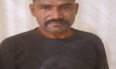 ग्वालियर पुलिस ने पकड़ा हिस्ट्रीशीटर बदमाश:लूट,मारपीट,वसूली के 17 मामले दर्ज, लोडेड कट्टा और जिंदा कारतूस बरामद