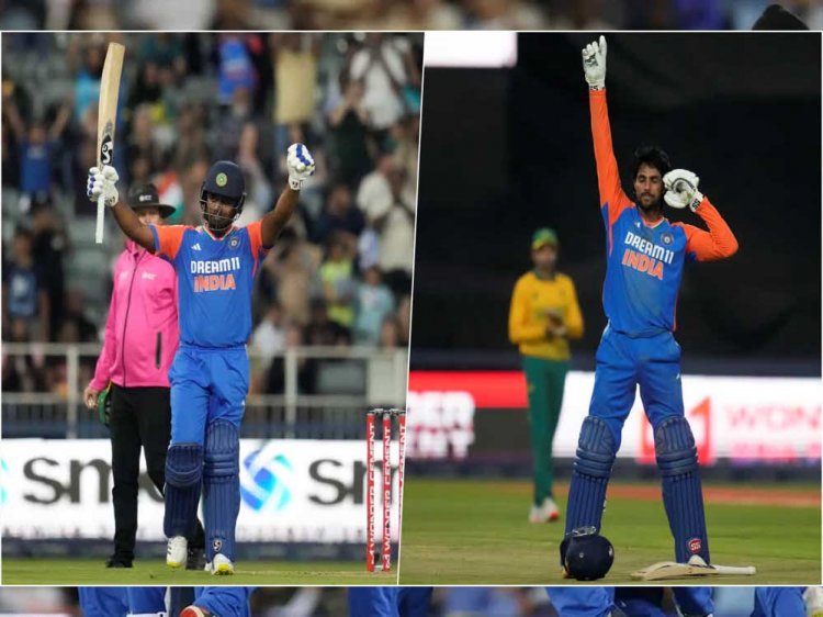 संजू-तिलक के जोरदार शतकों ने रचा इतिहास… ऐसा करने वाले बने दोनों पहले बल्लेबाज