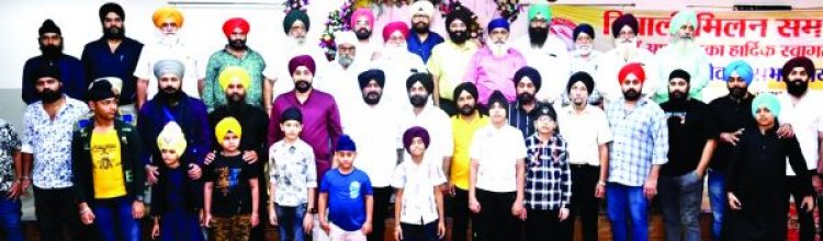 रामगढिय़ा सेवक सभा बंदी छोड़ दिवस एवं दिवाली मिलन में समाज सपरिवार शामिल