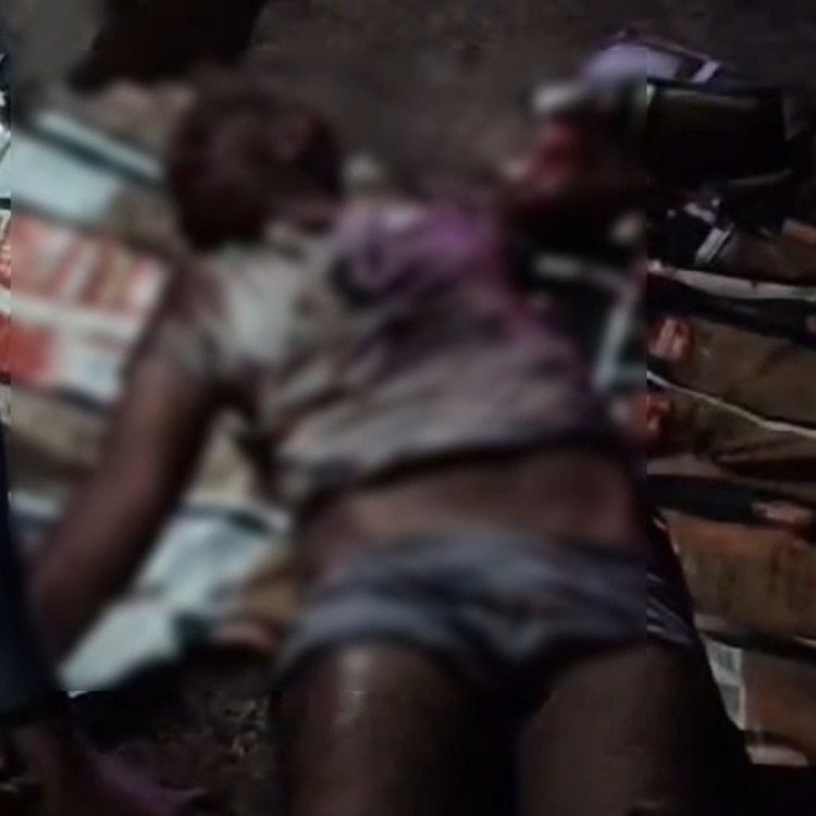 शाजापुर में सड़क पर युवक को वाहन ने कुचला:घटनास्थल पर ही मौत; मौके पर पहुंची पुलिस कर रही मामले में जांच