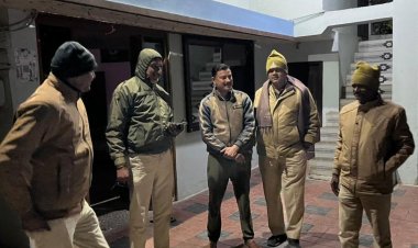 सीहोर में कॉम्बिंग गस्त- 110 वारंटियों को किया गिरफ्तार:178 चिह्नित अपराधियों को चेक भी किया; 200 से अधिक की पुलिस टीम ने संभाला मोर्चा