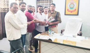 व्यापारी संघ ने एसडीओपी से की मुलाकात