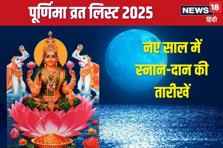 नए साल की पहली पूर्णिमा कब है? यहां देखें जनवरी से दिसंबर तक पूर्णिमा लिस्ट