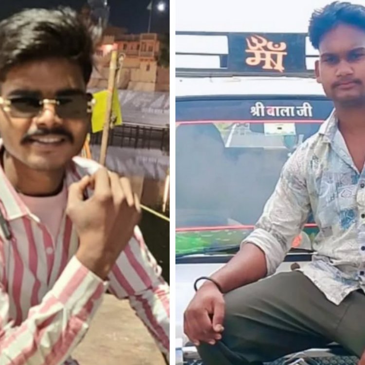 गुना में सड़क हादसे में दो युवकों की मौत:सवारी छोड़कर वैन से राघौगढ़ जा रहे थे; तेज रफ्तार ट्रक ने मारी टक्कर