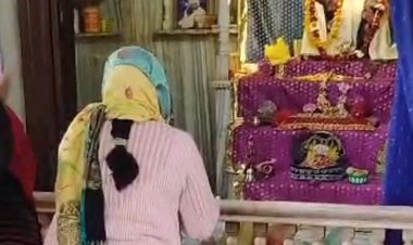 शिवपुरी में मकर संक्रांति उमड़ा श्रद्धालुओं का सैलाब:बाणगंगा मंदिर में हजारों लोगों ने किया स्नान; तिल-गुड़, खिचड़ी दान कर मनाया पर्व