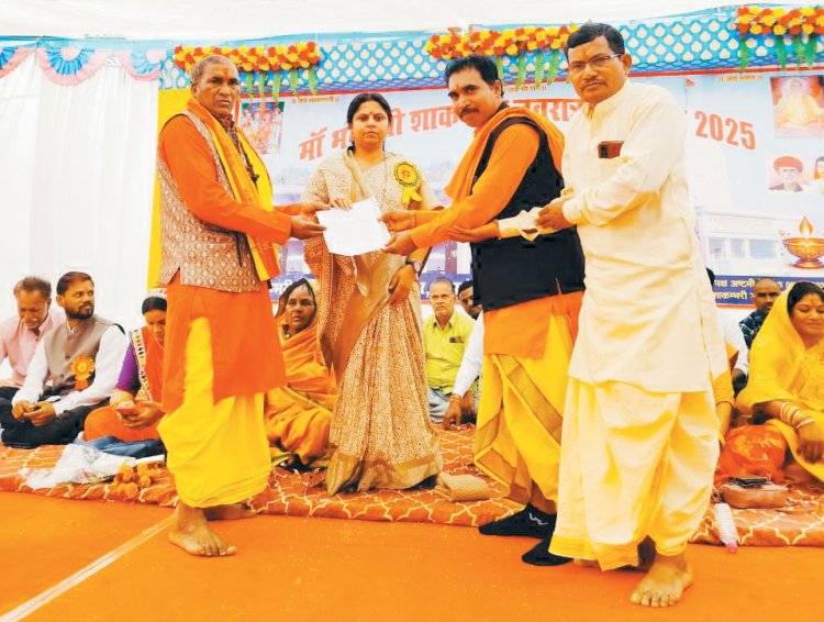 मां भगवती शाकंभरी शक्तिपीठ लोहझर में शाकंभरी नवरात्र महोत्सव