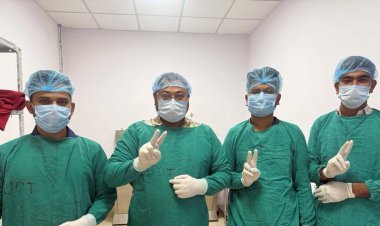 संजय गांधी स्मृति चिकित्सालय, रीवा में प्लास्टिक सर्जरी से जोड़ा कटा हुआ हाथ