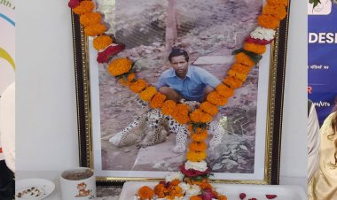 वन विहार राष्ट्रीय उद्यान के प्रथम वन-रक्षक स्व. वर्मा को पुण्य-तिथि पर श्रद्धांजलि दी गयी