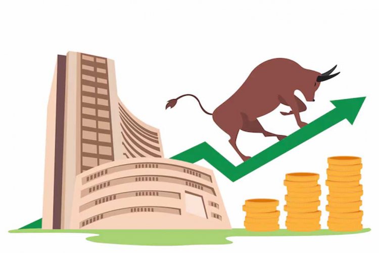 शेयर बाजार में सप्ताह के पहले कारोबारी दिन जोरदार तेजी, IndusInd बैंक का स्टॉक भी बना रॉकेट