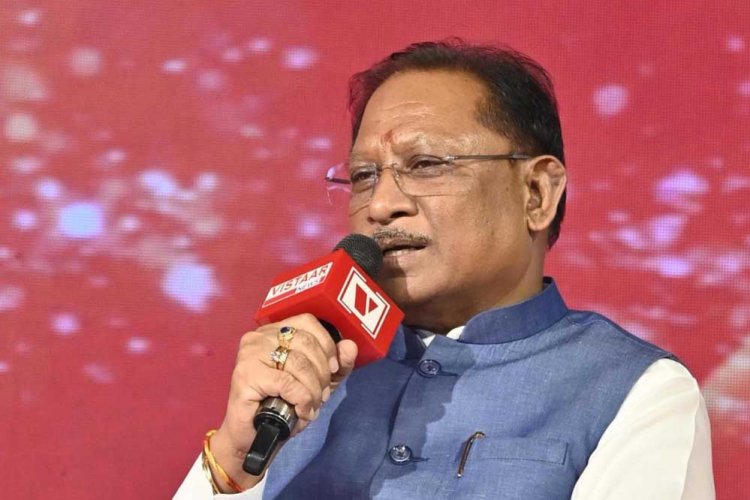 मुख्यमंत्री साय ने विस्तार न्यूज चैनल के स्थापना उत्सव में शिरकत की